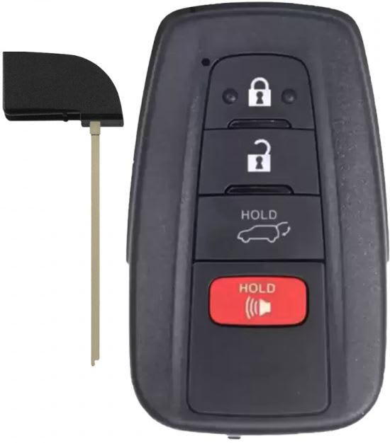 19-24 TOYOTA RAV4 - SMART KEY - HYQ14FLA 3+1 H.  PN: 8990H-0R220, 8990H-42690