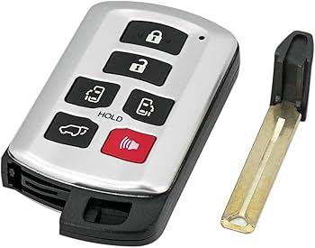 2005-2007 TOYOTA AVALON -  SHELL SMART KEY -
HYQ14AAF - 3+1 TRUNK