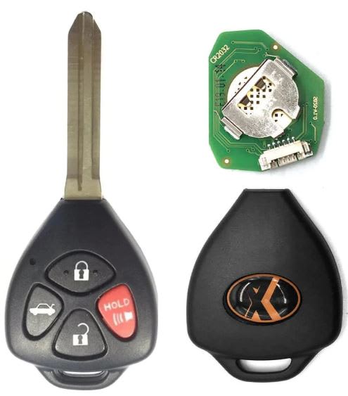 XKTO02EN REMOTE HEAD KEY TOYOTA STYLE  (WIRED)
3+1