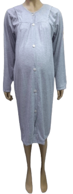 Bata M/L Materna con Botones Abierta Melange