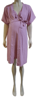 Bata M/C Lactancia Palo Rosa