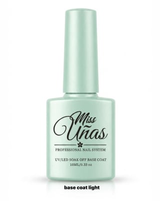 MISS UÑAS BASE COAT LIGHT 10ML