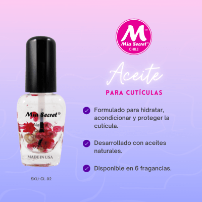 MIA SECRET ACEITE DE CUTICULA LILAC 7.4 ML