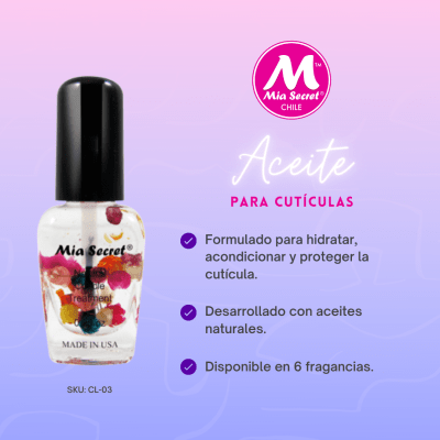 MIA SECRET ACEITE DE CUTICULA SPUING BOUQUET 7.4 ML1