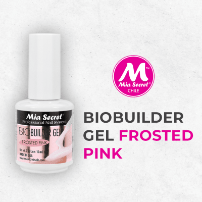MIA SECRET BIOBUILDER GEL 15ML FROSTED PINK