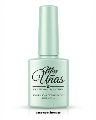 MISS UÑAS BASE COAT BONDER 10ML