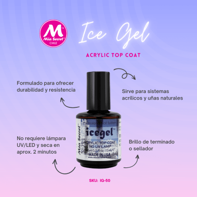 MIA SECRET TOP COAT ICEGEL1