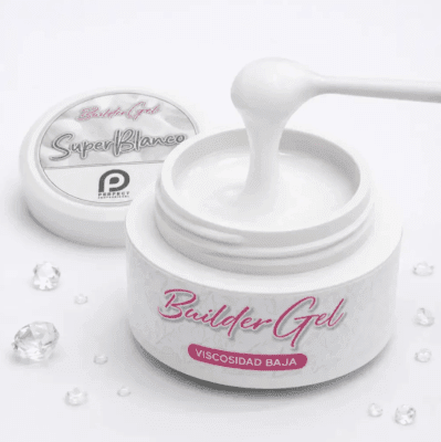PERFECT PROFESIONAL BUILDER GEL SÚPER BLANCO 30G (VISCOSIDAD BAJA)1