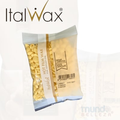 ITALWAX CERA DEPILATORIA CHOCOLATE BLANCO100G1