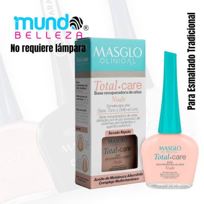 MASGLO CLINICA TOTAL BASE RECUPERADORA DE UÑA NUDE