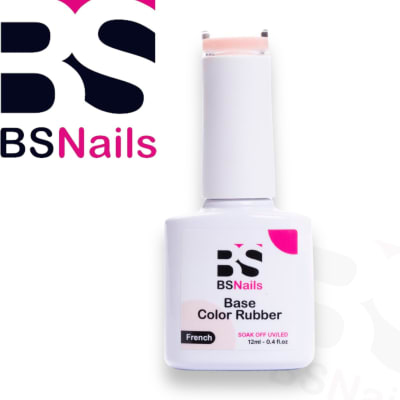 BS NAILS  BASE RUBBER 12ML FRENCH