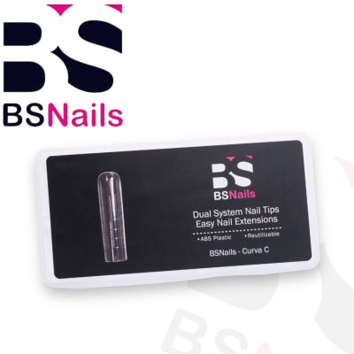 BS NAILS DUAL SYSTEM CURVA C 240PCS