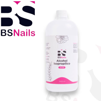 Bs Nails Alcohol Isopropilico 99% 1L