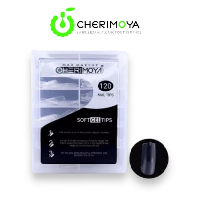 Cherimoya Uñas Press Gel Cuadrada