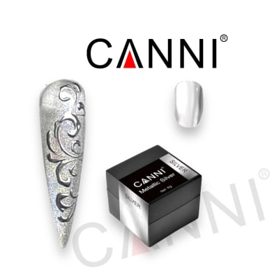 CANNI GEL METALICO SILVER