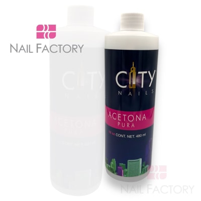CITY NAILS Acetona PURA 470ML1