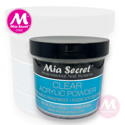 MIA SECRET ACRILICO CLEAR 240ML