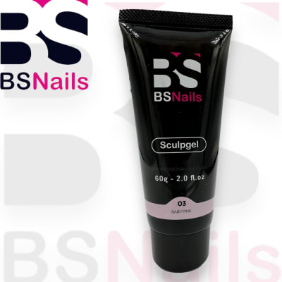 BS NAILS POLIGEL 60G BABY PINK