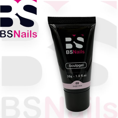 BS NAILS  POLIGEL 30G  BABY PINK