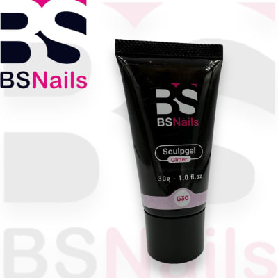 BS NAILS POLIGEL 30G GLITTER G301