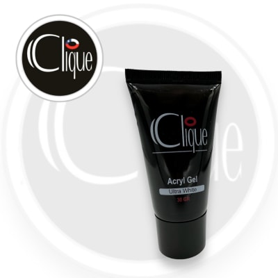CLIQUE ACRYL GEL ULTRA WHITE 30G