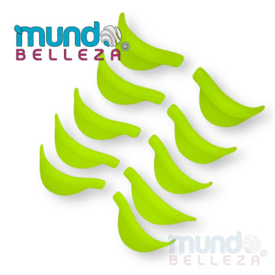 BIGUDIES ANATOMICOS FLUOR VERDE