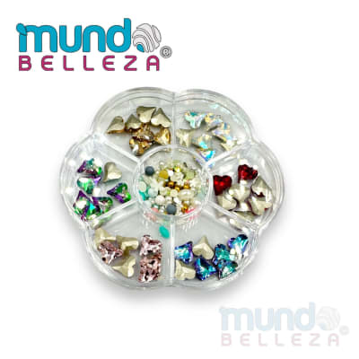 Decoracion Ruleta Corazones Colores1