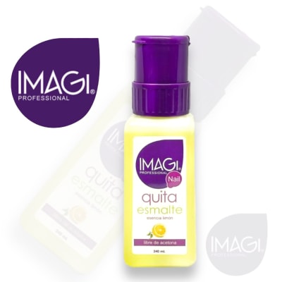 IMAGI  QUITA ESMALTE LIBRE DE ACETONA 240 ML