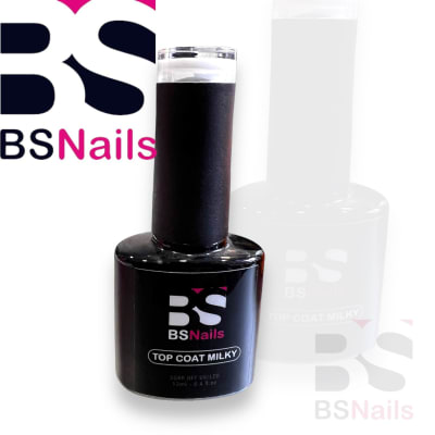 BS NAILS TOP MILKY 12ML