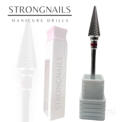 STRONGNAILS FRESA CONICA ROJA Y AZUL