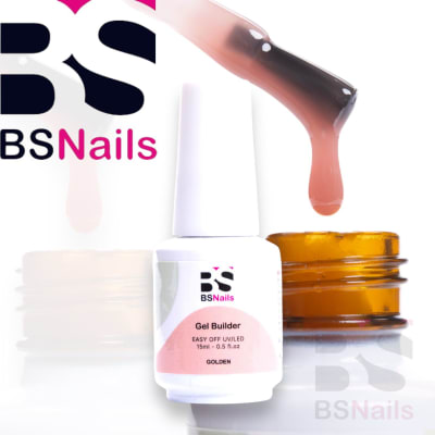 BS NAILS GEL BUILDER BOTELLA 15ML GOLDEN