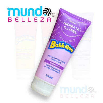 BUBBALUU EXFOLIANTES 200ML AROMA UVA1