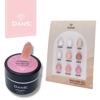 DANS BUILDER GEL ROSE 18G1