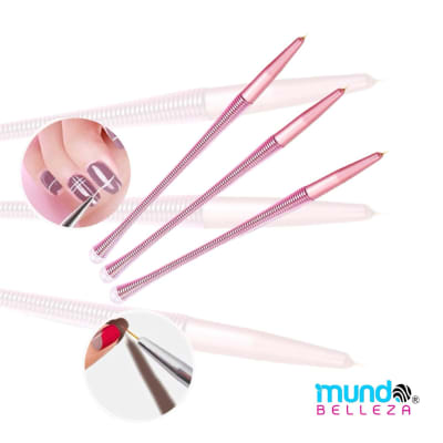 PINCELES LINER FUCSIA X3