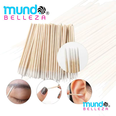 PALITOS DE MADERA CON ALGODON