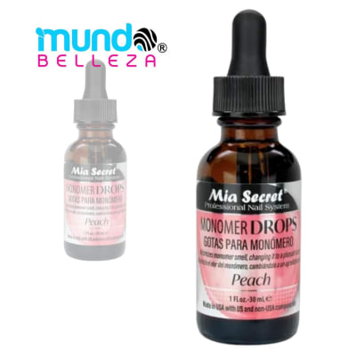 MIA SECRET GOTAS PARA MONOMERO PEACH 30ML