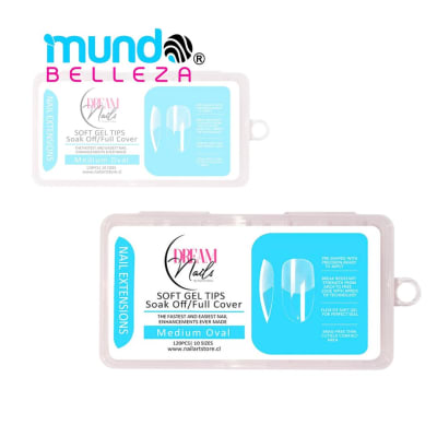 DREAMS NAILS SOFT GEL MEDIUM OVAL1