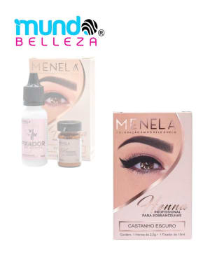 MELENA CASTAÑO OSCURO 2.5G + FIXADOR