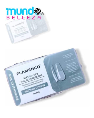 TIPS SOFT GEL MEDIUM COFFIN GRIS1