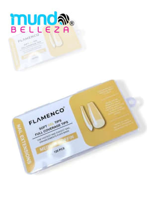 MEDIUM COFFIN TIPS SOFT GEL