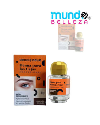DELLA Y DELLE HENNA CASTAÑO OSCURO 8G