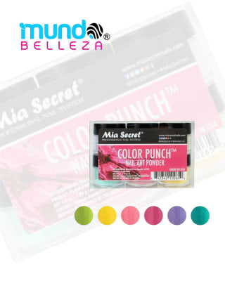 MIA SECRET COLOR PUNCH COLECCIONES ACRILICO X 6