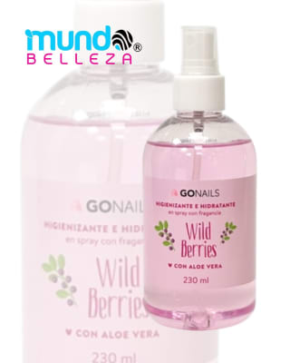 GO NAILS HIGIENIZANTE WILD BERRIES 230ML