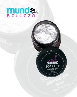 NAIL PRO GEL PAINT PLATA
