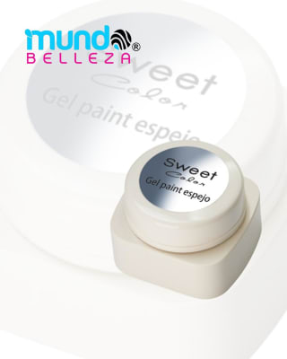 SWEET COLOR GEL PAINT METALIZADO PLATEADO
