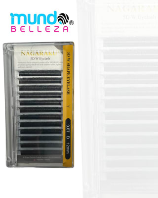 PESTAÑAS NAGARAKU FIBRAS TECNOLOGICAS 0.07D (5D 12MM)