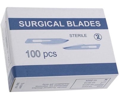 BISTURÍ #15 SURGICAL x 100PCS
