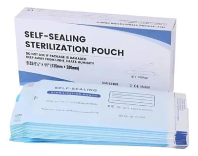 BOLSA ESTERILIZADORA 90MM*165MM