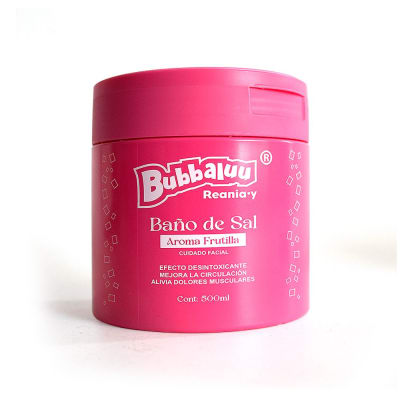 REANIA-Y BUBBALUU BAÑO DE SAL FRUTILLA 500ML1