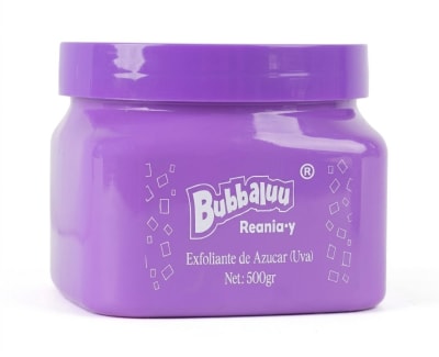 BUBBALUU EXFOLIANTE DE AZUCAR UVA 500G1